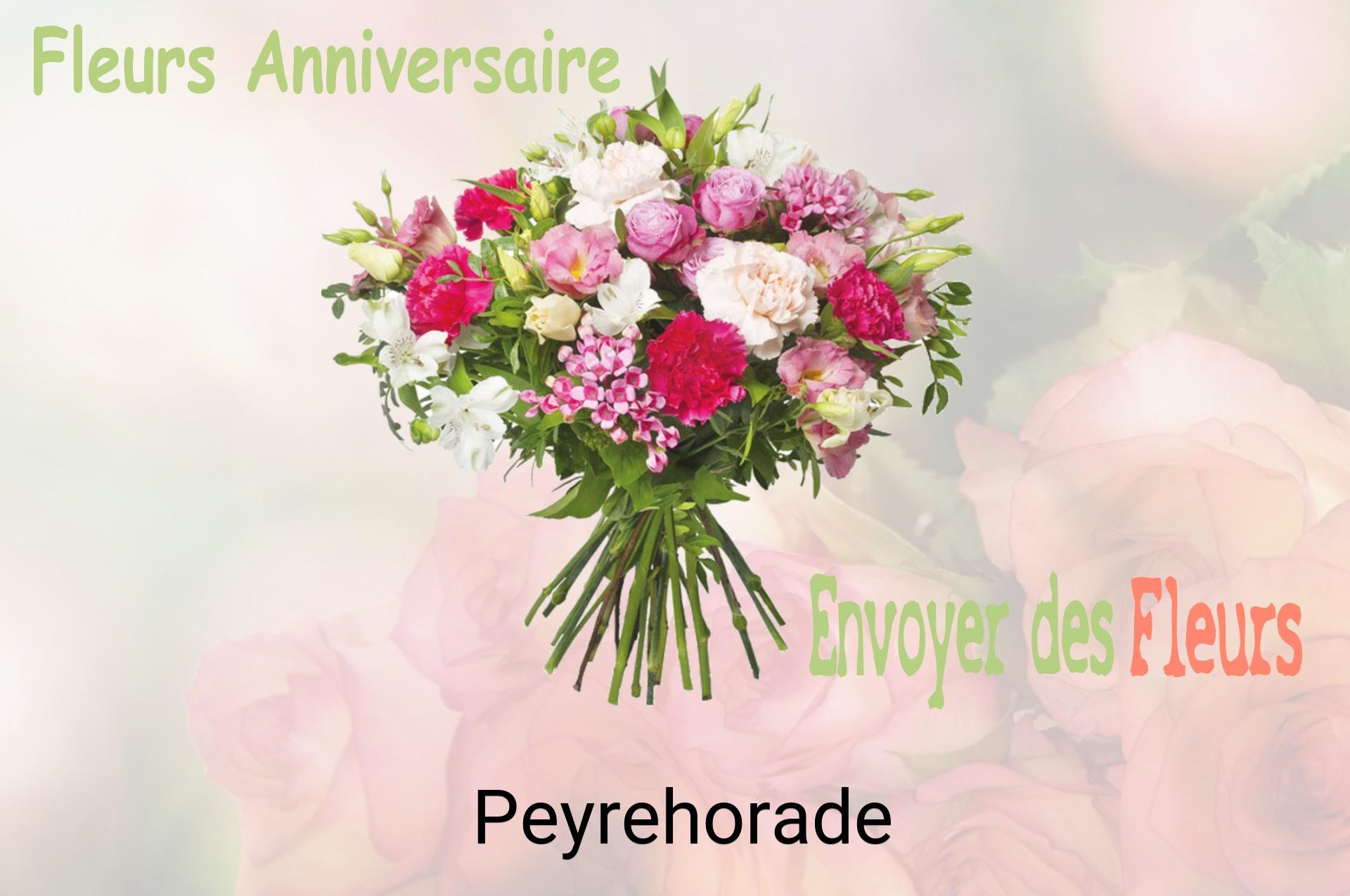 Bouquet de fleurs d’anniversaire livré à Peyrehorade